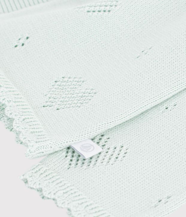 Babies' cotton cardigan with a heart pattern SPRAY