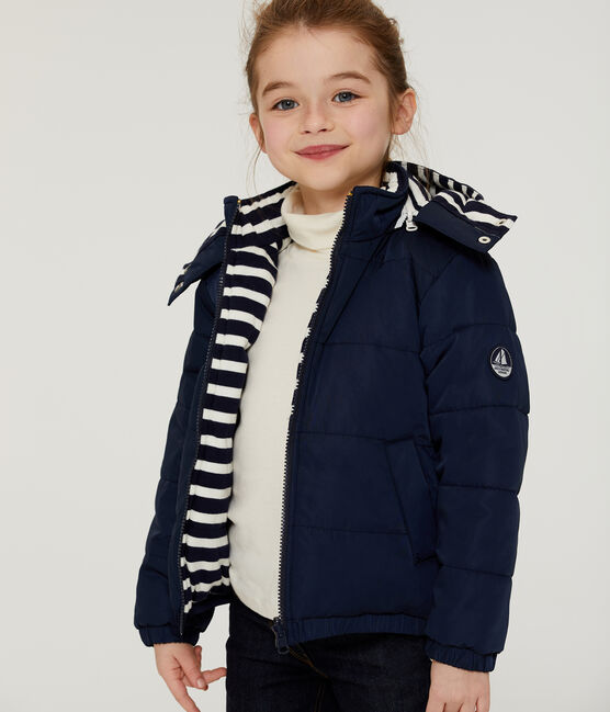 Unisex Children's Down Coat SMOKING blue