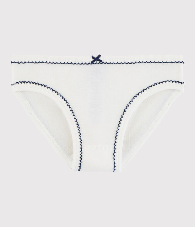 Girls' Cotton Knickers white