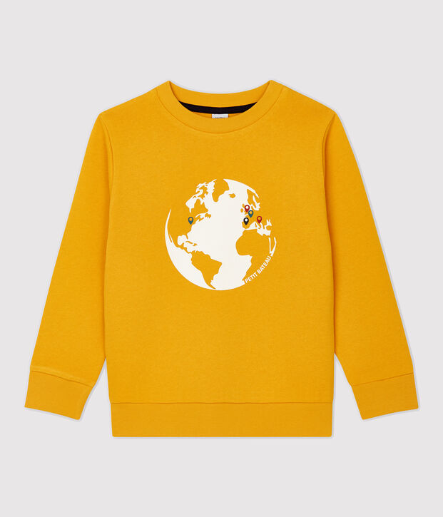 Boys' Fleece Sweatshirt yellow