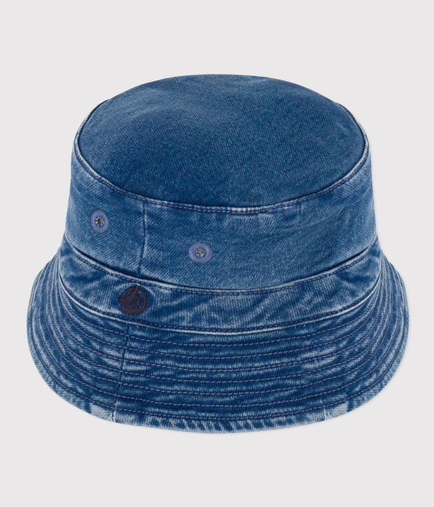 Unisex Children's Denim Sun Hat blue