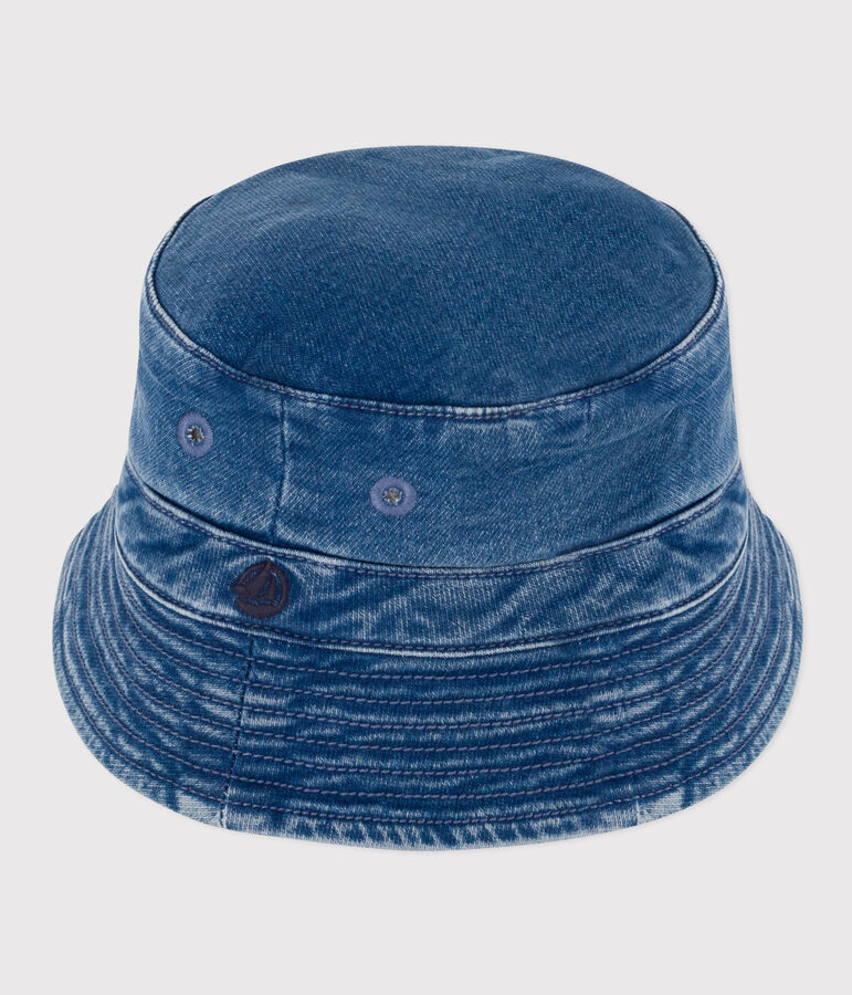 Unisex Children's Denim Sun Hat blue