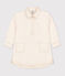 Girls' Long-Sleeved Denim Dress AVALANCHE Ecru
