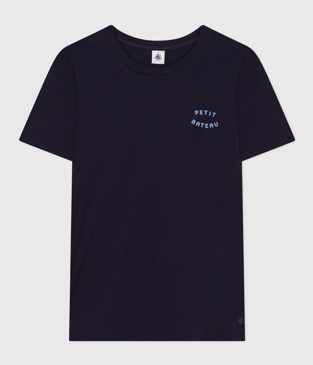 Women's The Straight Round-Neck Cotton T-Shirt SMOKING