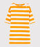 Women's Striped Dress TEHONI yellow/MARSHMALLOW white