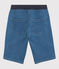Boys' Eco-Friendly Denim Bermuda Shorts DENIM BLEU DELAVE blue