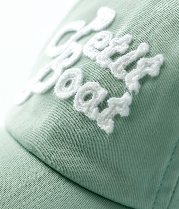 Babies' Embroidered Cap green