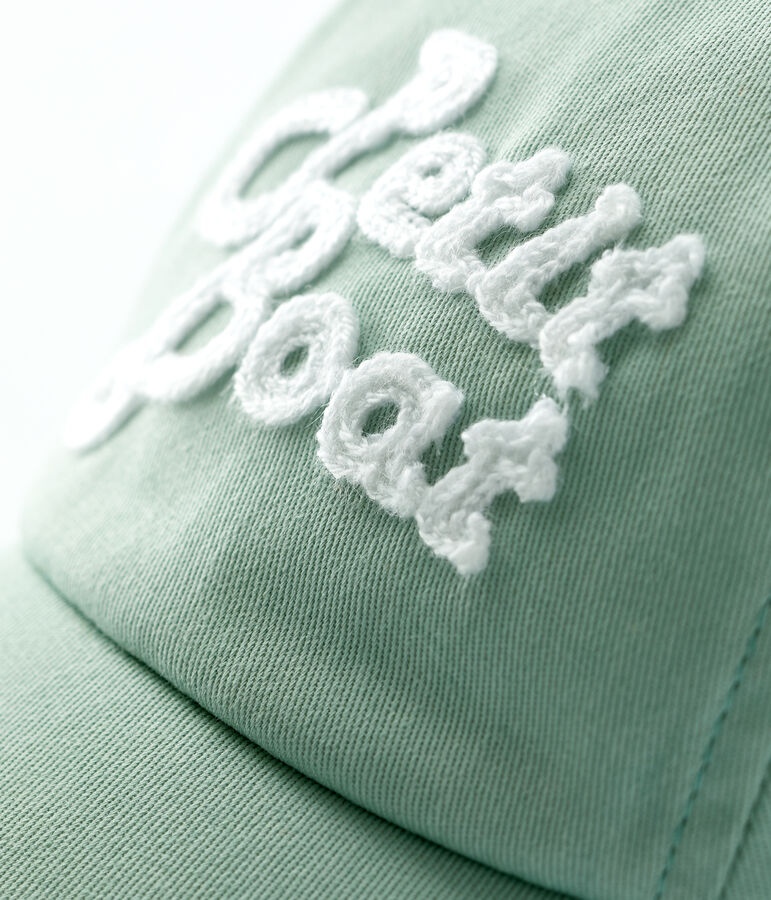 Babies' Embroidered Cap green