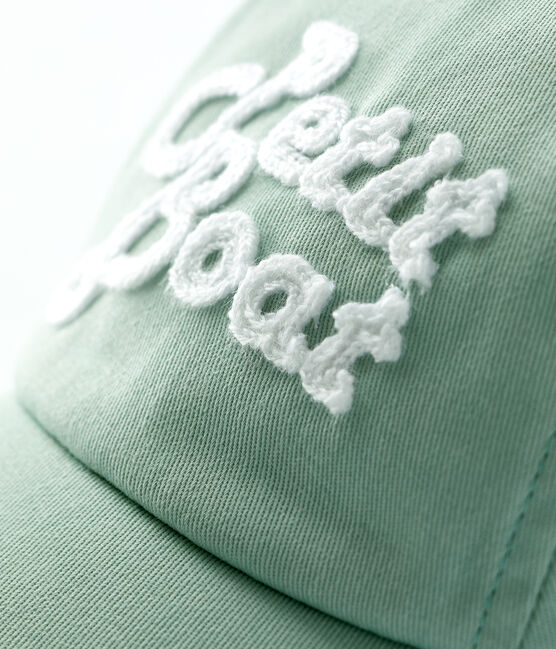 Babies' Embroidered Cap HERBIER green