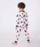 Children's boat print cotton pyjamas MARSHMALLOW white/MULTICO white
