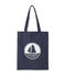 Plain shopping bag SMOKING blue