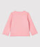 Babies' Quilted Tube Knit Cardigan CHARME pink