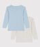 Boys' Long-Sleeved Cotton T-Shirts - 2-Pack variante 1