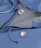 Women's short raincoat blue