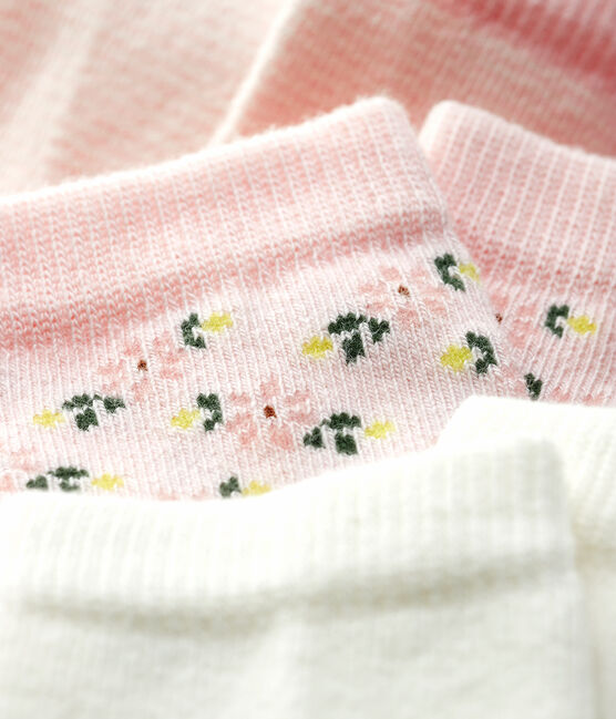 Baby Girls' Patterned Socks - 3-Pack variante 2