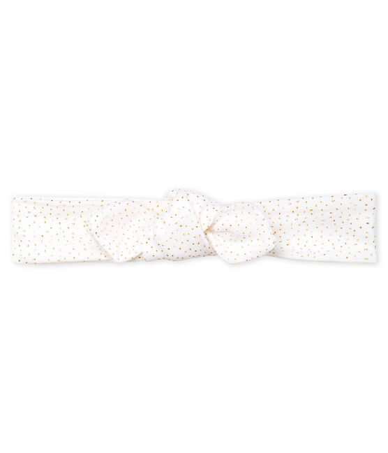 Girls' Hairband MARSHMALLOW white/COPPER pink