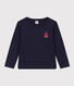 Children's unisex long-sleeved cotton T-shirt