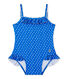 Baby girl's polka dot swimsuit