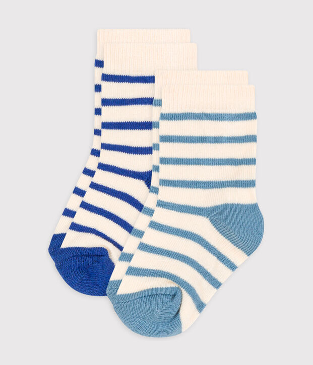 Babies' Stripy Socks - 2-Pack multicolor