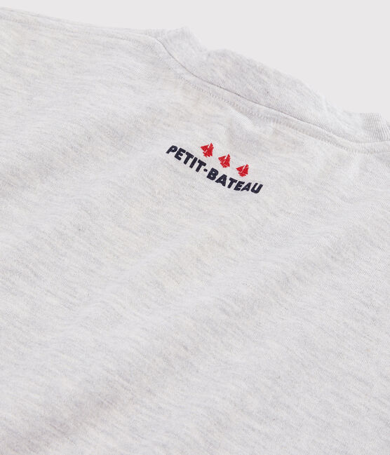 Unisex T-Shirt BELUGA CHINE grey