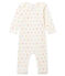 Baby Girls' Ribbed Long-Legged Bodysuit MARSHMALLOW white/MULTICO white