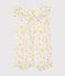 Print playsuit for baby girls MARSHMALLOW white/MULTICO white