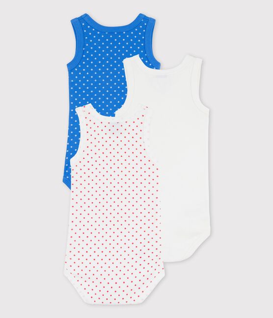 Sleeveless Cotton Bodysuits - 3-Pack variante 1
