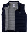 Baby boys' jacket in quilted tube knit SMOKING blue