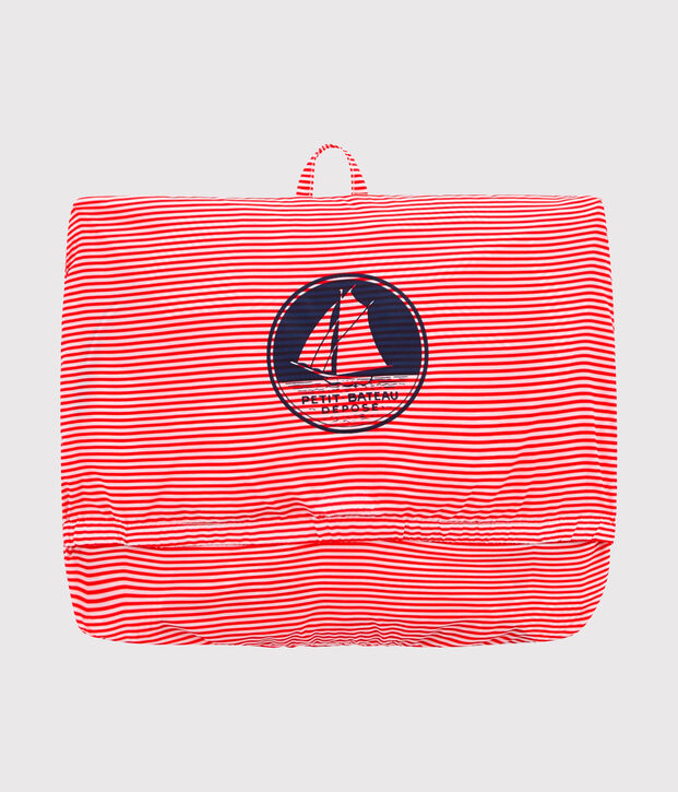 Unisex short windbreaker pink/white