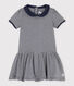 Baby girls' milleraies-striped dress
