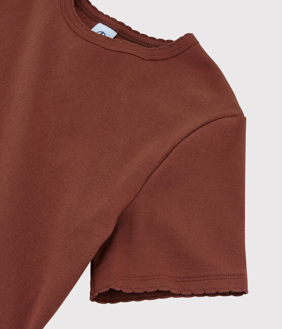 Women's Iconic Round Neck T-Shirt MADRAS orange