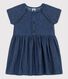 Babies' Organic Light Denim Dress