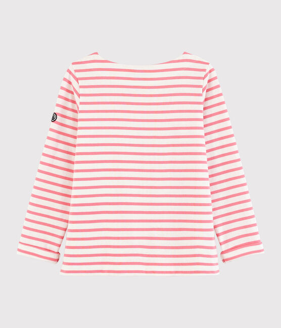 Women's Iconic Breton Top MARSHMALLOW white/GRETEL pink