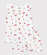 Children's short fruit print cotton pyjamas