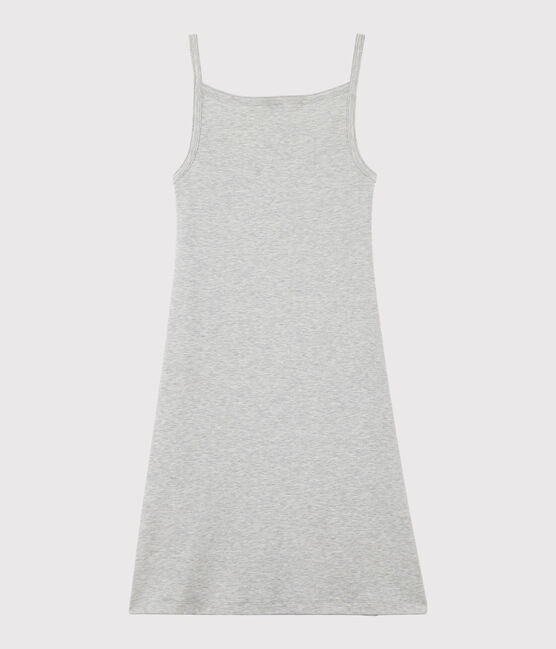 Women's Iconic Strappy Cotton Dress BELUGA CHINE grey