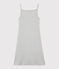Women's Iconic Strappy Cotton Dress BELUGA CHINE grey