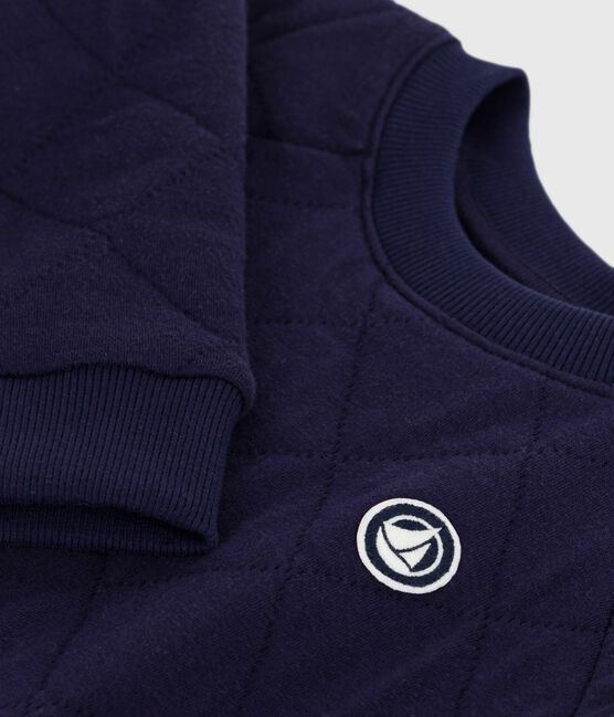 Children's plain cotton sweatshirt SOIR