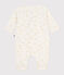 Babies' cotton playsuit with printed chicks MILK /MULTICO