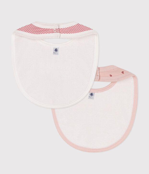 Babies' cotton bibs - 2-Pack multicolor