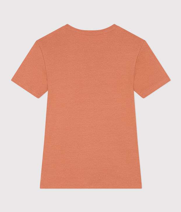 Women's Iconic Cotton Round Neck T-Shirt pink