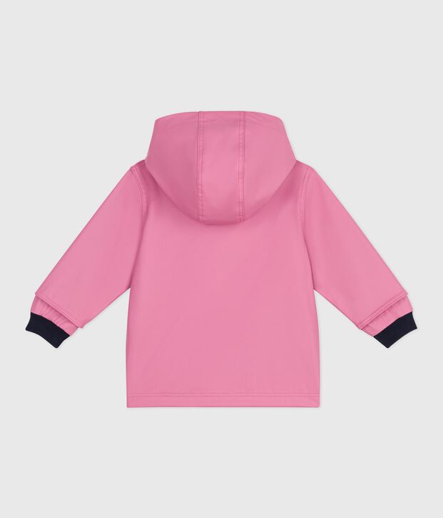 Babies' iconic plain raincoat pink