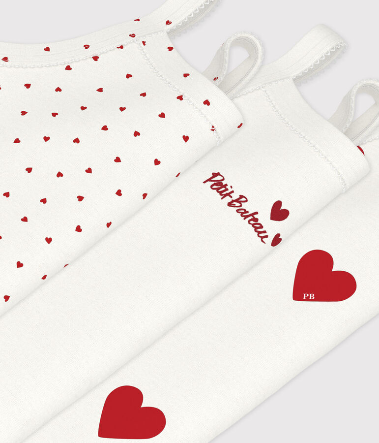 Baby's strappy bodysuits - 3-Pack multicolor