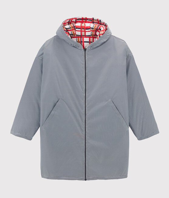Unisex Warm Long Windbreaker MARSHMALLOW white/MULTICO white