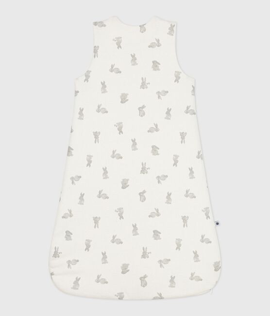 Cotton Rabbit Patterned Sleeping Bag MARSHMALLOW white/GRIS grey