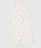 Cotton Rabbit Patterned Sleeping Bag MARSHMALLOW white/GRIS grey