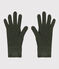 Unisex Knitted Gloves AVORIAZ green