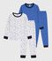 Pack of children's printed cotton pyjamas variante 1