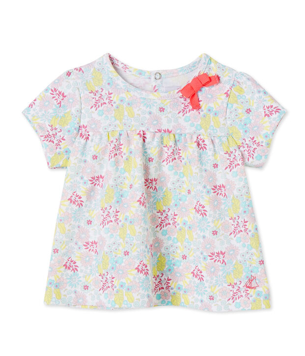 T-shirt b&eacute;b&eacute; fille imprim&eacute; white/multicolor
