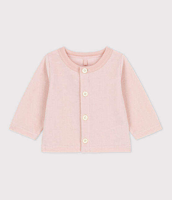 Cotton Velour Cardigan SALINE pink