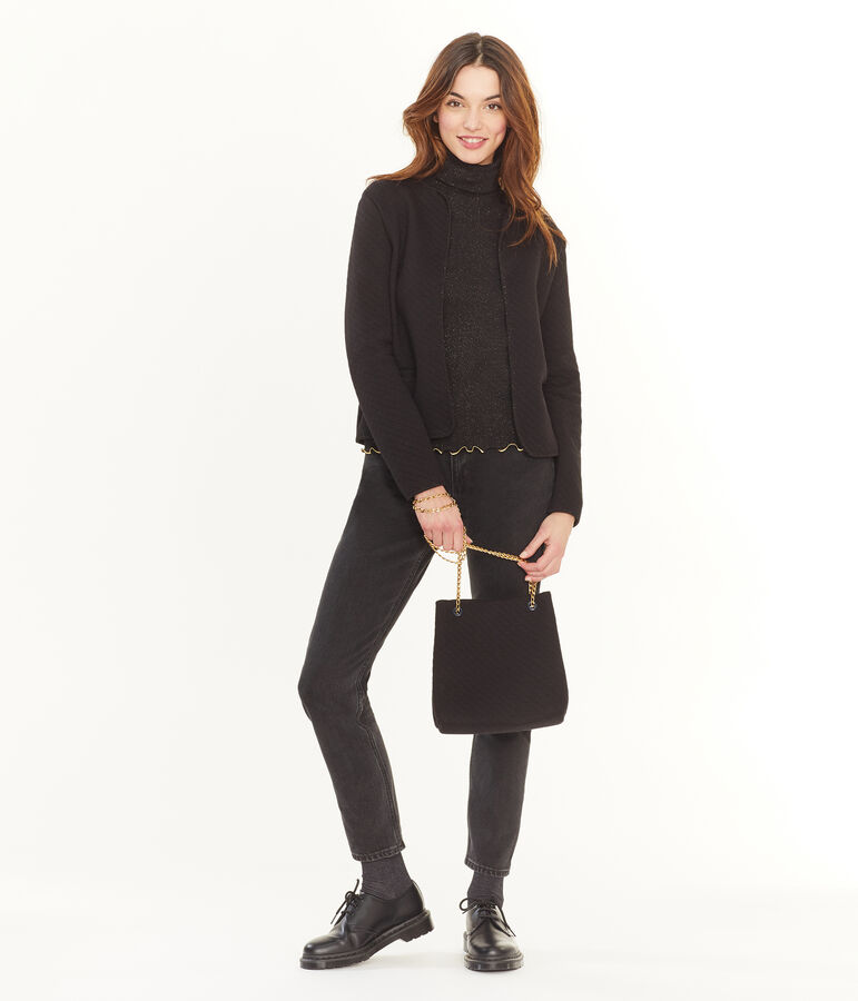 Women's Handbag black/yellow